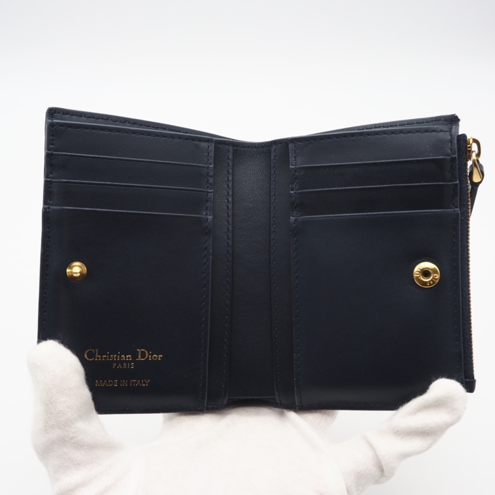 Christian Dior Dior Toile de Jouy Reverse Jacquard 30 Montaigne Dahlia Wallet... - Picture 11 of 16